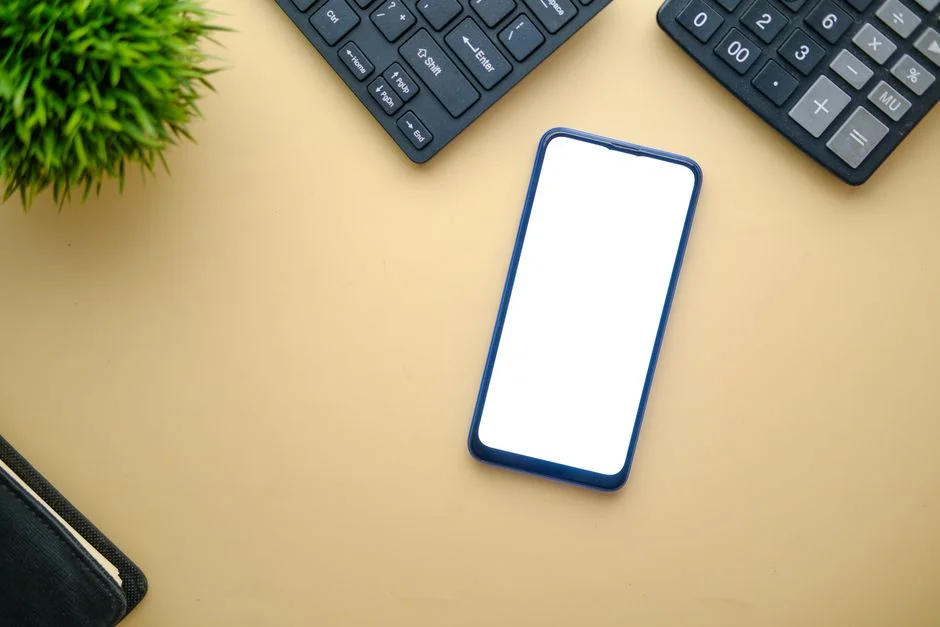 A modern computer screen displaying web design work, showcasing creative visuals in a workspace.